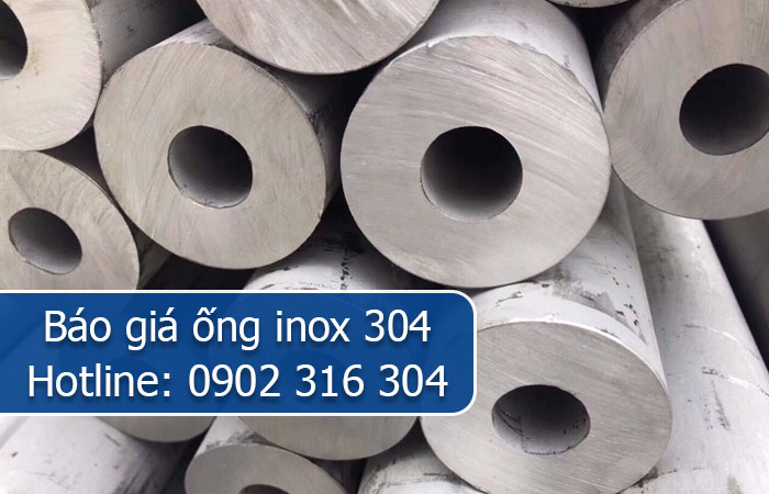 báo giá ống inox 304