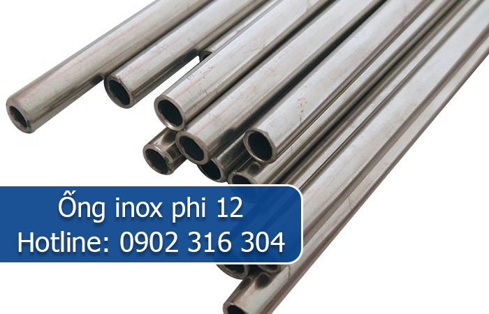 ống inox phi 12