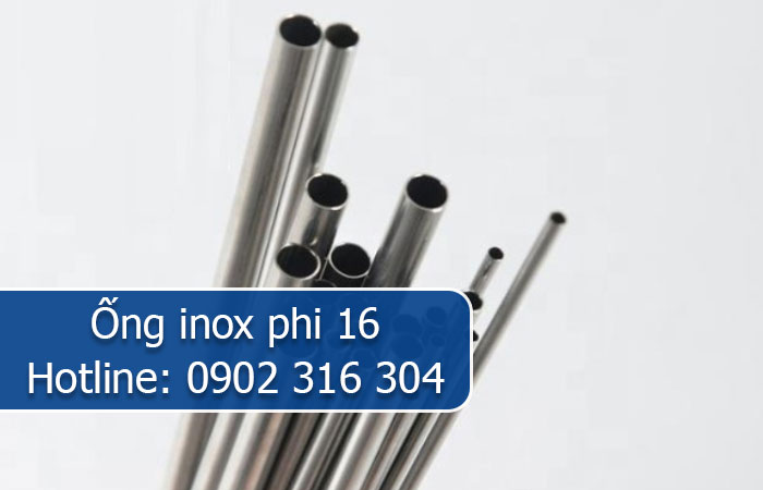 ống inox phi 16