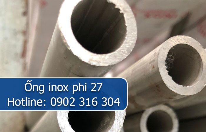 ống inox phi 27