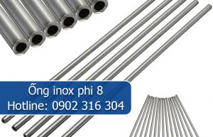 ống inox phi 8